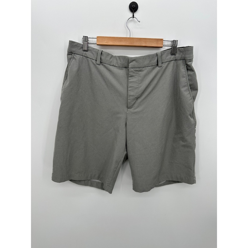 Nike Golf Dri-FIT Mens Gray Flat Front Performance Shorts Size 38
